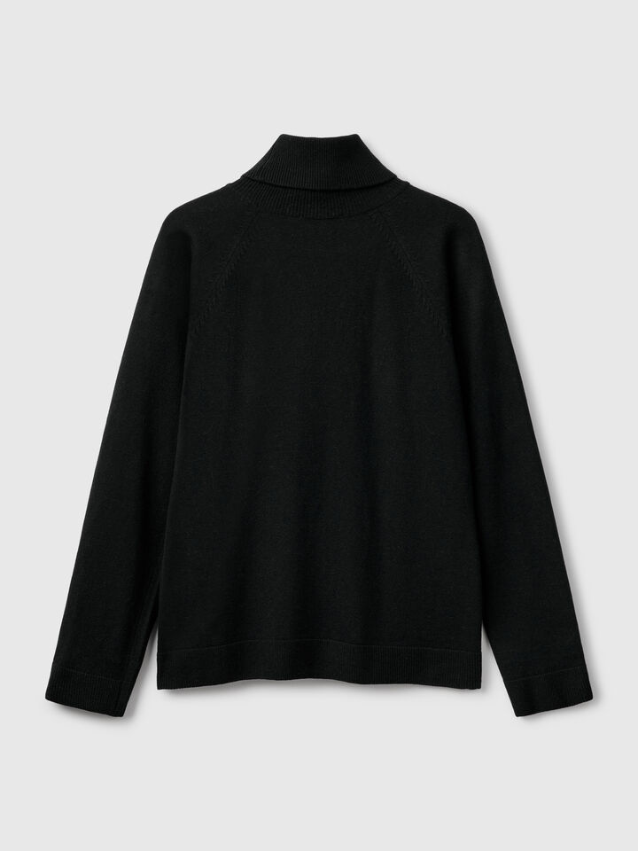 TURTLE NECK SWEATER Women image number 6
